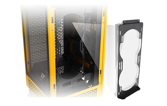 GABINETE THERMALTAKE TOWER 100 SNOW 